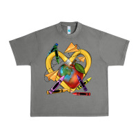 Tornado heart pencil Urban Heavy Tee - NancyCooperArtShop