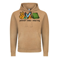 Peace Love Camping Vintage Hoodie | Teevron