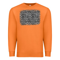 Carrot grey leopard background Premium Sweatshirt - OliviaCreatesArt