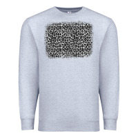 Heather Grey grey leopard background Premium Sweatshirt - OliviaCreatesArt