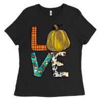 Black fall love Ladies Tee - JahusDesignShop