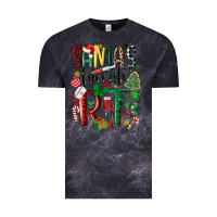 Cloud Black santas favorite rt nurse Vintage Tee - MaliasSmallBusiness