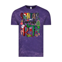 Cloud Purple santas favorite rt nurse Vintage Tee - MaliasSmallBusiness