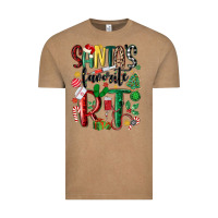 Santas Favorite Rt Nurse Vintage Tee | Teevron