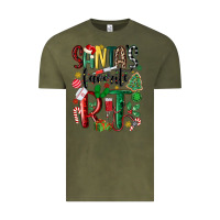 Vintage Olive santas favorite rt nurse Vintage Tee - MaliasSmallBusiness