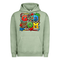 Pigment Oil Green autism god mom Urban Hoodie - LillyAllenDesigns