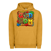 Pigment Peanut Butter autism god mom Urban Hoodie - LillyAllenDesigns