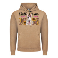 Vintage Coffee western bull terrier mom Vintage Hoodie - RanaPortraitStore