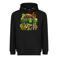 Black Loads of luck Heavyweight Hoodie - CowGirlArtShop