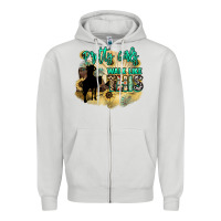 Dove Grey Pretty girls walk like this Zipper Hoodie - HowdyJamesFarm