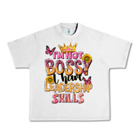 Lunar Rock im not bossy i just have leadership skills Urban Heavy Tee - NancyCooperArtShop