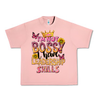 Salmon im not bossy i just have leadership skills Urban Heavy Tee - NancyCooperArtShop