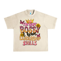 Sandshell im not bossy i just have leadership skills Urban Heavy Tee - NancyCooperArtShop