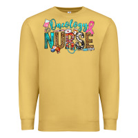 Antique Gold oncology nurse Premium Sweatshirt - OliviaCreatesArt
