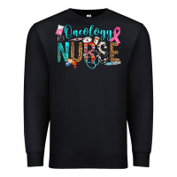Black oncology nurse Premium Sweatshirt - OliviaCreatesArt