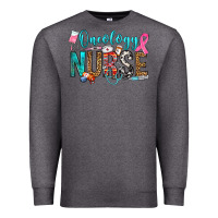 Charcoal Heather oncology nurse Premium Sweatshirt - OliviaCreatesArt