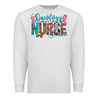 Oatmeal Heather oncology nurse Premium Sweatshirt - OliviaCreatesArt