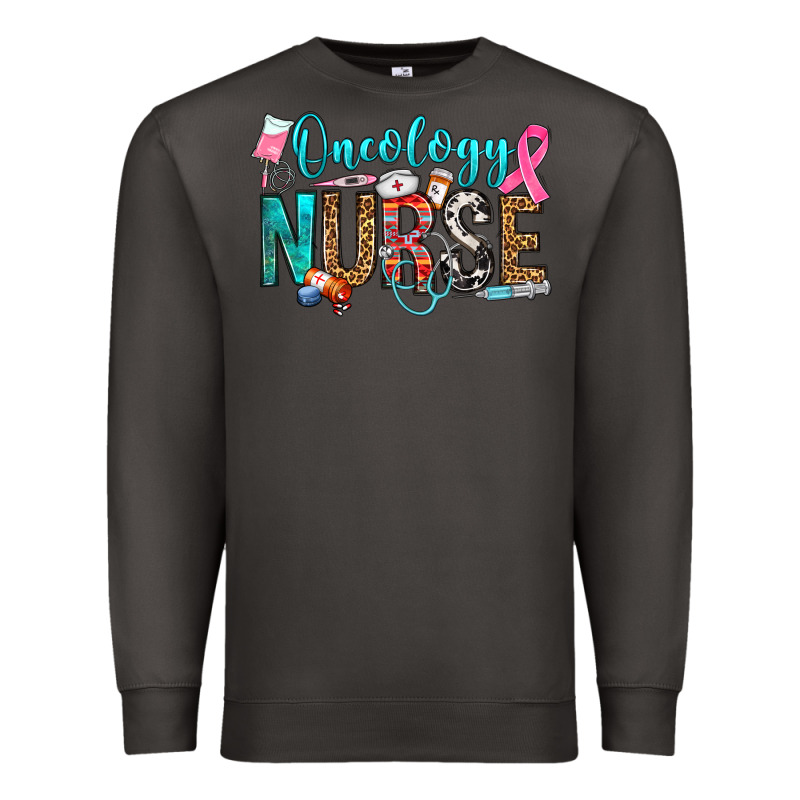 Oncology Nurse Premium Sweatshirt by OliviaCreatesArt | Teevron