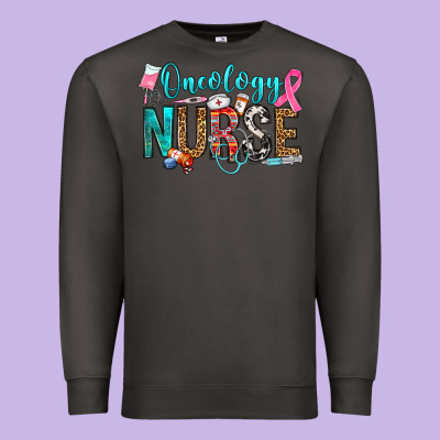 Oncology Nurse Premium Sweatshirt Designed By Oliviacreatesart