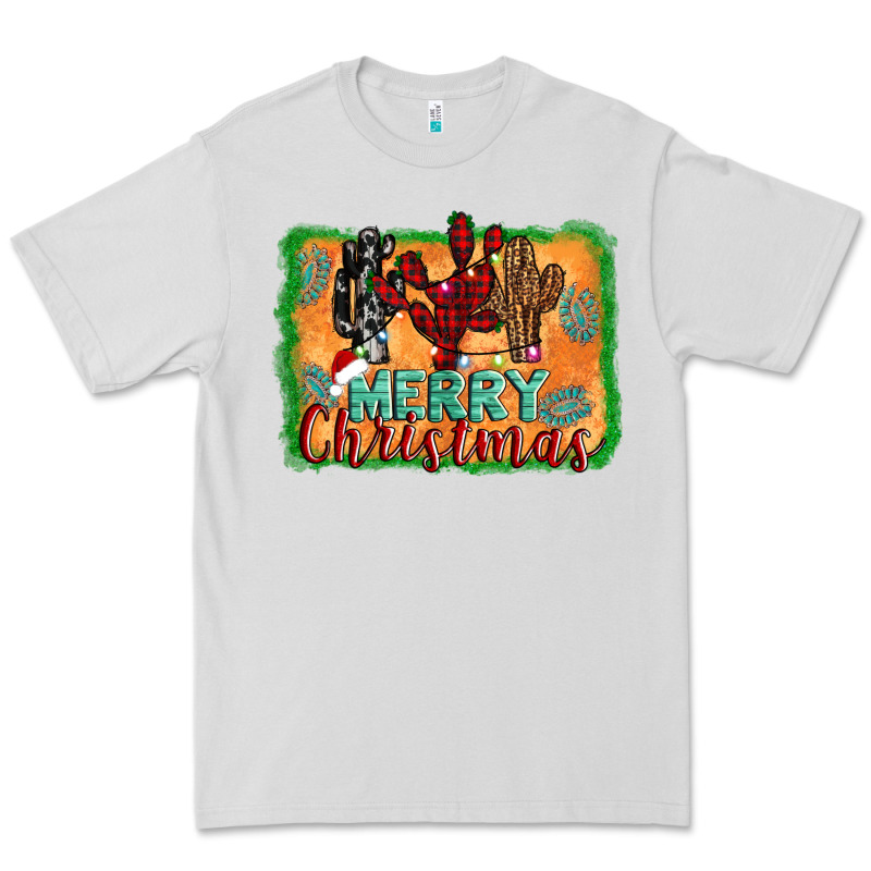 Merry Christmas Cactus Premium Tee by AdoDesignShop | Teevron