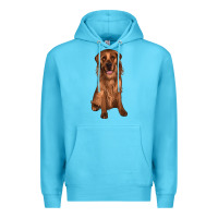 Ocean Blue labrador Premium Hoodie - JahusDesignShop