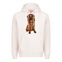 Pale Pink labrador Premium Hoodie - JahusDesignShop