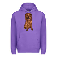 Purple labrador Premium Hoodie - JahusDesignShop