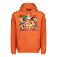 Carrot One hip lunch lady Easter Day Premium Hoodie - HowdyJamesFarm