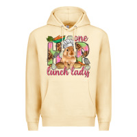 Pina Colada One hip lunch lady Easter Day Premium Hoodie - HowdyJamesFarm