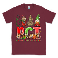 Burgundy pct patient care technician christmas Classic Tee - MaliasSmallBusiness