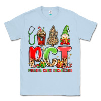 Dusty Blue pct patient care technician christmas Classic Tee - MaliasSmallBusiness
