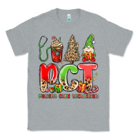 Heather Grey pct patient care technician christmas Classic Tee - MaliasSmallBusiness