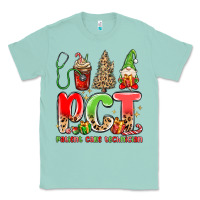 Seafoam pct patient care technician christmas Classic Tee - MaliasSmallBusiness