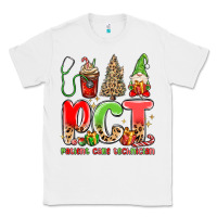 White pct patient care technician christmas Classic Tee - MaliasSmallBusiness