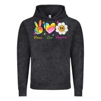 Peace Love Happiness Vintage Hoodie | Teevron