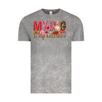 Cloud Rock my dog is my valentine Vintage Tee - NancyCooperArtShop