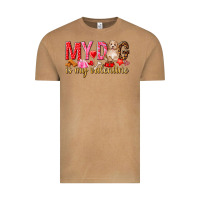 Vintage Camel my dog is my valentine Vintage Tee - NancyCooperArtShop