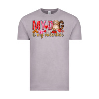 My Dog Is My Valentine Vintage Tee | Teevron