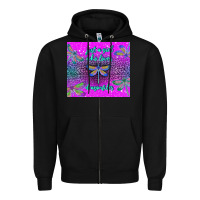 Black just a girl who loves dragonfiles Zipper Hoodie - TumblerDesignByShophia