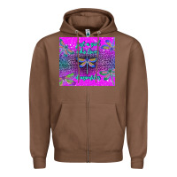 Chestnut just a girl who loves dragonfiles Zipper Hoodie - TumblerDesignByShophia