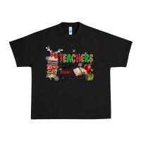 Black teachers always make the nice list Urban Heavy Tee - MaliasSmallBusiness