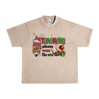 French Oak teachers always make the nice list Urban Heavy Tee - MaliasSmallBusiness