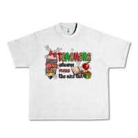 Lunar Rock teachers always make the nice list Urban Heavy Tee - MaliasSmallBusiness