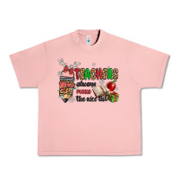 Salmon teachers always make the nice list Urban Heavy Tee - MaliasSmallBusiness