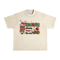 Sandshell teachers always make the nice list Urban Heavy Tee - MaliasSmallBusiness