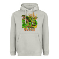 Moon Dust St. Patrick's day lucky Saurus Heavyweight Hoodie - HowdyJamesFarm