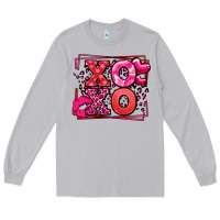 Moon Dust Xoxo Valentine's Day leopard frame Long Sleeve Tee - LillyAllenDesigns