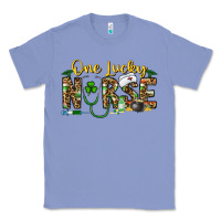 Colony Blue one lucky nurse Classic Tee - CowhideDigitalArt