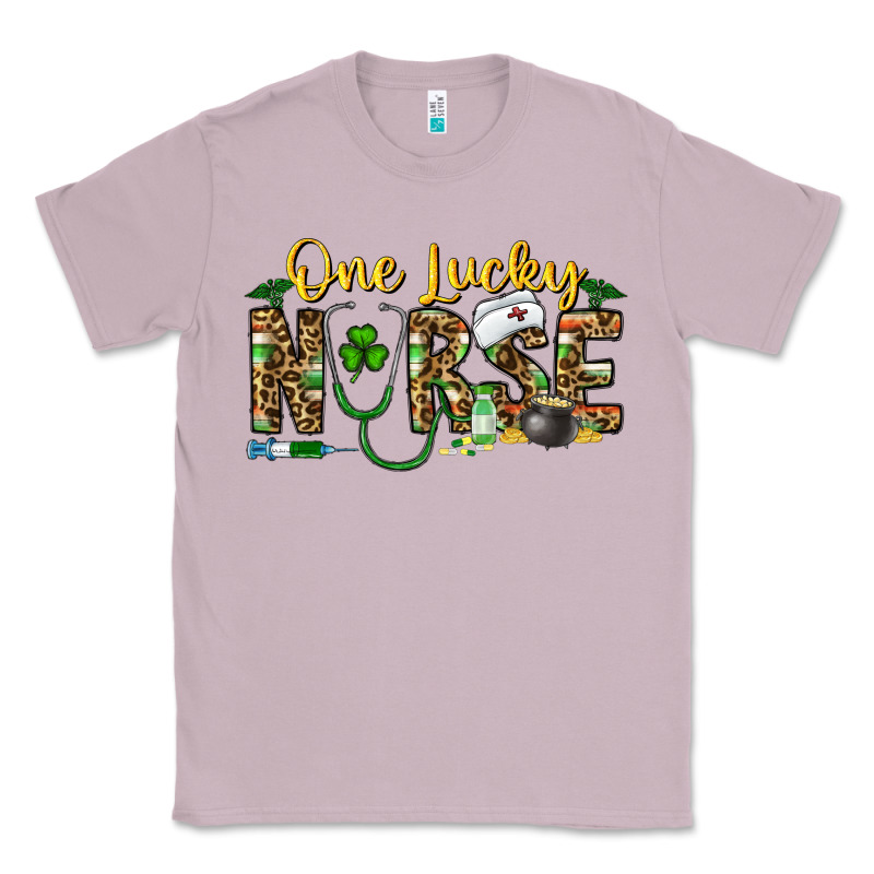 One Lucky Nurse Classic Tee by CowhideDigitalArt | Teevron