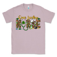 Lilac one lucky nurse Classic Tee - CowhideDigitalArt
